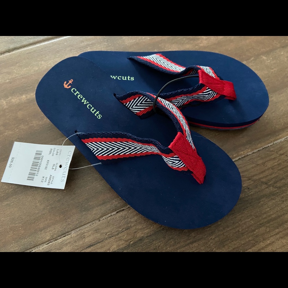 Crewcuts Boys Sandals Size 12 NWT